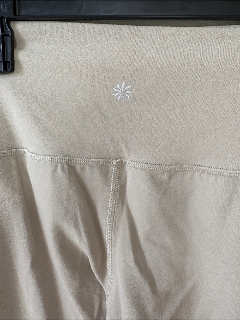 High-Waist Taupe Active Leggings - Picture 4 of 5
